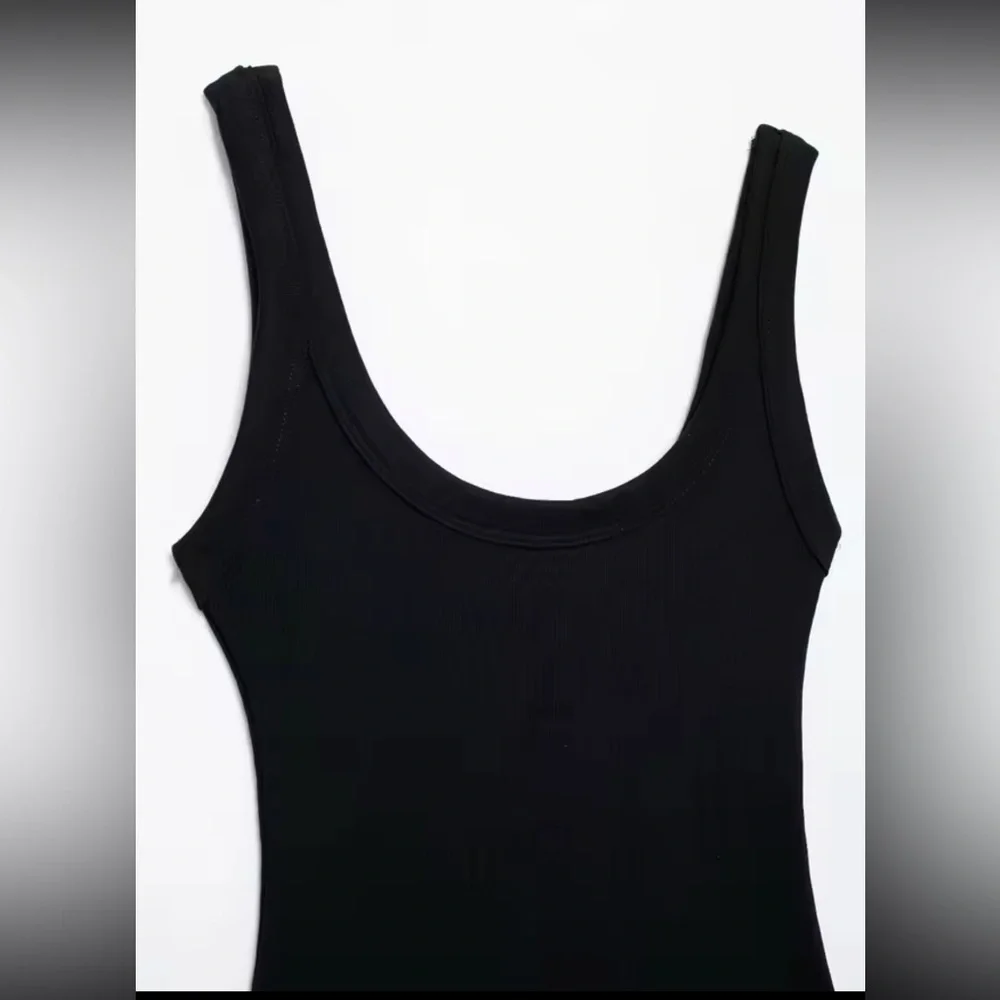 NWT - Bodysuit Tank Top Black - Picture 4 of 5